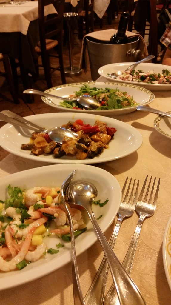 The first part of the first course. 