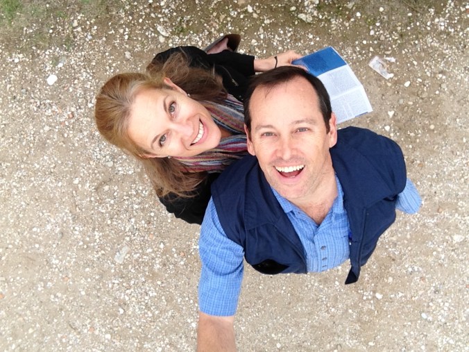 Having fun with my selfie stick. 