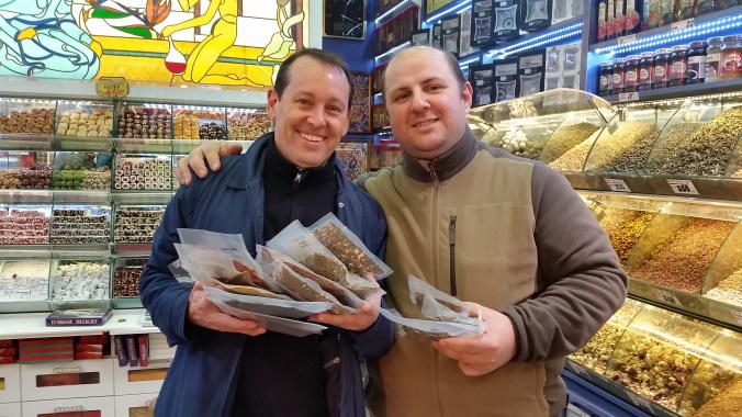 Guenther, me, and spices