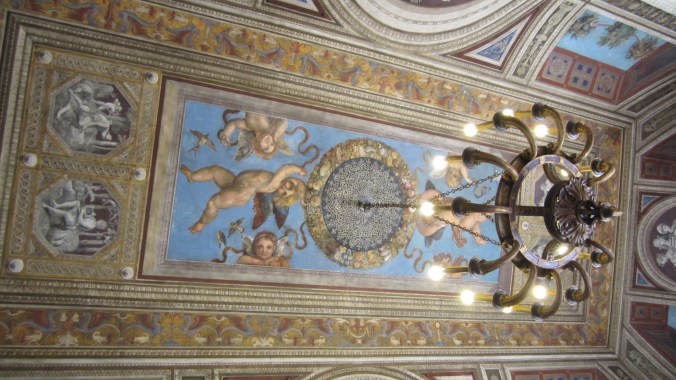 Rafaello's famous cherubs. 