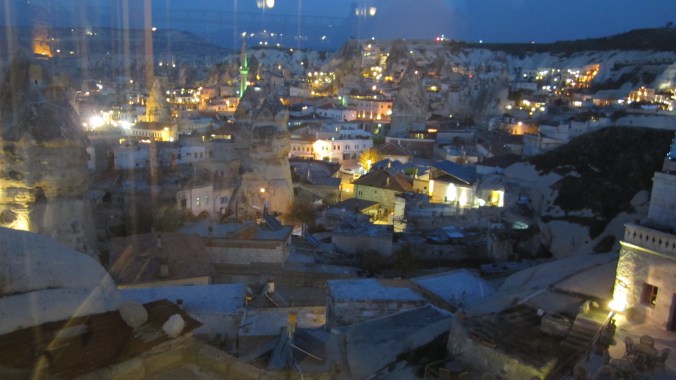 Goreme at night