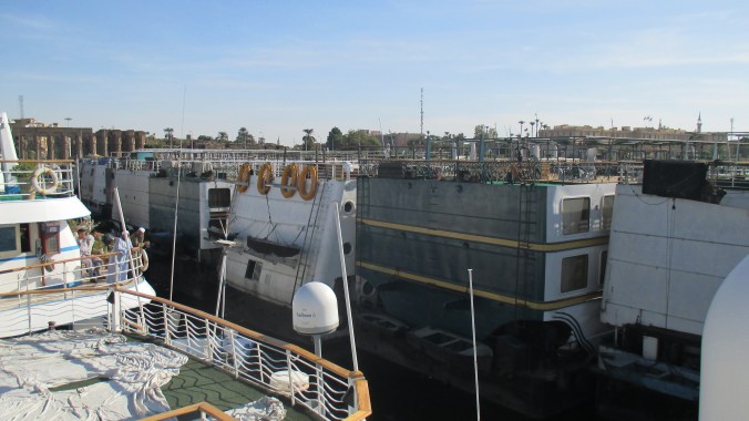 The dock at Luxor. 
