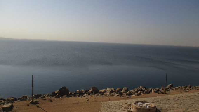 Nasser Lake, formed by the Aswan dam. 