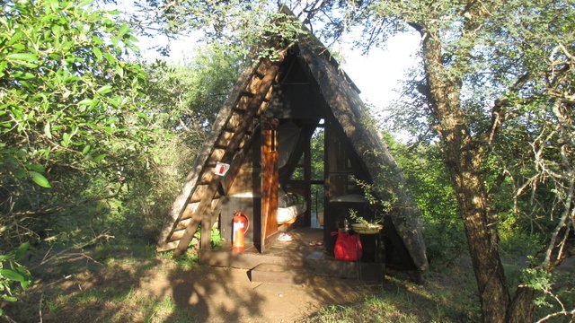 Our cute hut. 