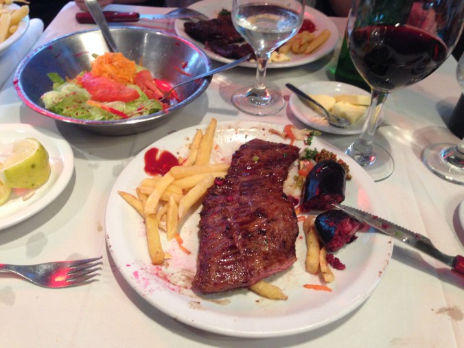 Does this meal rival the chivito? 