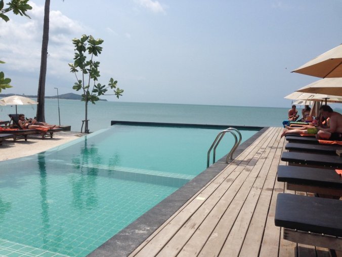 A perfectly nice beach resort in Thailand. 