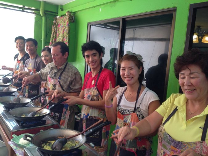 I wasn't cooking with Poo, but it was still fun. 