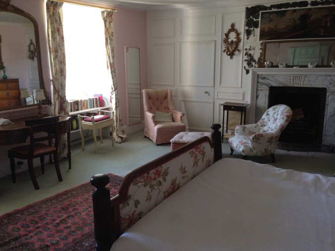 Our room, which becomes the family's master bedroom in the winter.