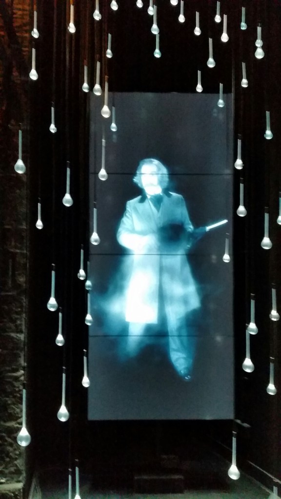 The whisky hologram - goofy as hell, but fun. 